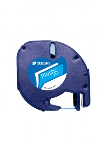 Dymo Letratag Muadili Mavi Thermal Plastik Şerit Etiket 10lu