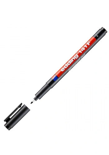 Edding 141 F Siyah Asetat Kalemi (Permanent Kalem)
