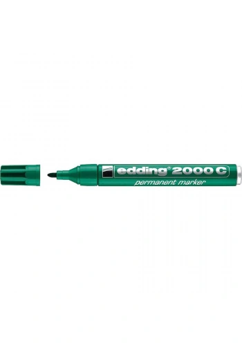 Edding 2000 C Permanent Markör Yuvarlak Uç 1.5-3 mm Yeşil