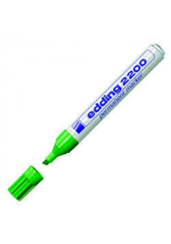 Edding 2200 C Permanent Markör Kesik Uç Yeşil