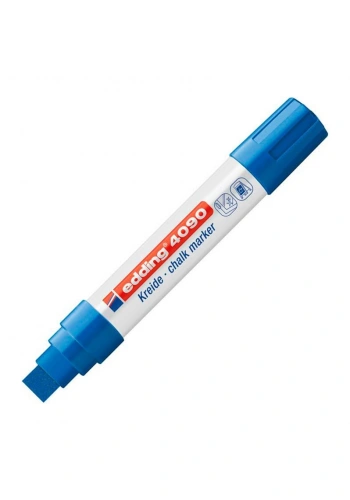 Edding 4090 Mavi Likit Tebeşir ve Cam Kalemi