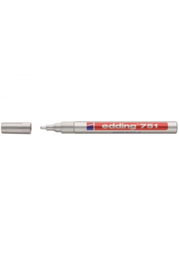 EDDİNG 751-54 GÜMÜŞ MARKER KALEMLERİ