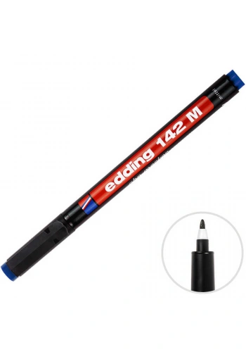 Edding Asetat Kalemi 1 mm Mavi