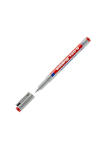 Edding Asetat Kalemi Silinebilir 0.3 mm Kırmızı