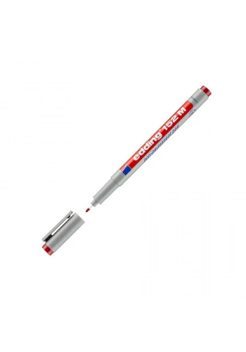 Edding Asetat Kalemi Silinebilir 1.0 mm Kırmızı