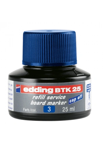Edding Board Marker Mürekkep 25 ml Mavi E-BTK25