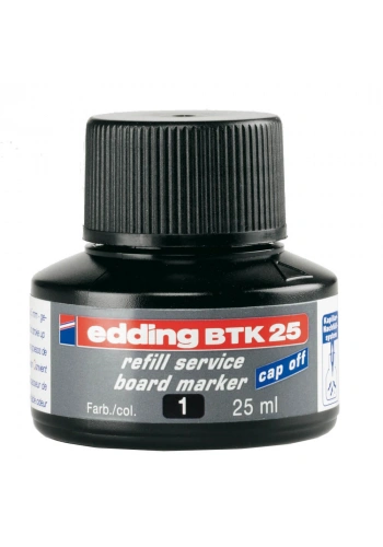 Edding Board Marker Mürekkep 25 ml Siyah E-BTK25