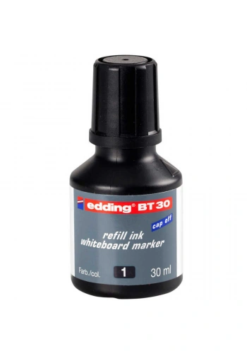 Edding BT 30 Tahta Kalemi Mürekkebi 30 ml Siyah