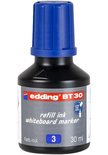 EDDİNG BT30 MAVİ TAHTA KALEMİ MÜREKKEBİ 30 ml