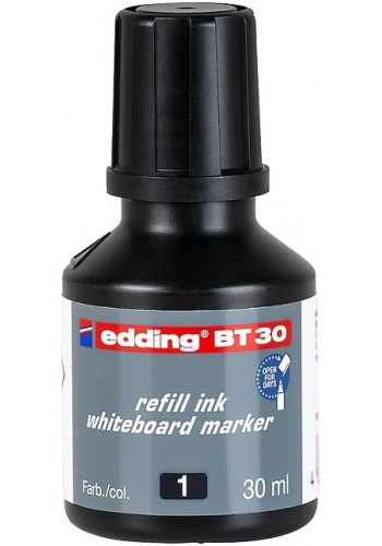 EDDİNG BT30 SİYAH TAHTA KALEMİ MÜREKKEBİ 30 ml