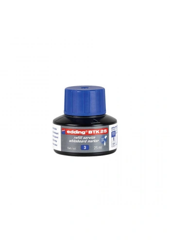 Edding BTK 25 Tahta Kalem Mürekkebi 25 ml Mavi
