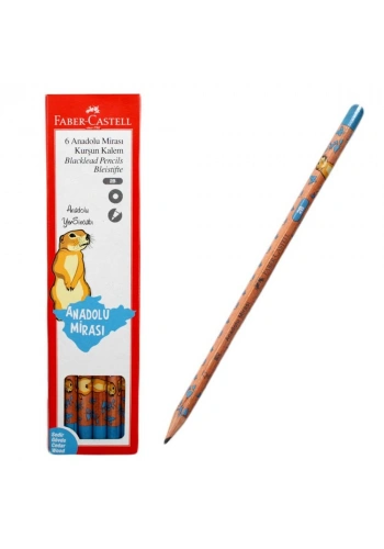 Faber Anadolu Mirası Kurşun Kalem 6’lı 5244000030000