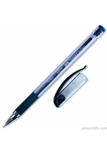 Faber Castell 1425 Siyah Tükenmez Kalem (İğne Uçlu)
