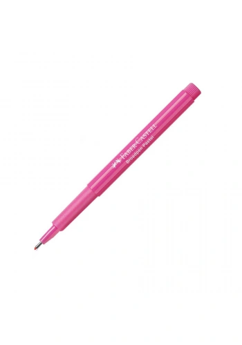 Faber Castell 1554 Broadpen Keçeli Kalem İnce Uç 0.8 mm Pastel Pembe