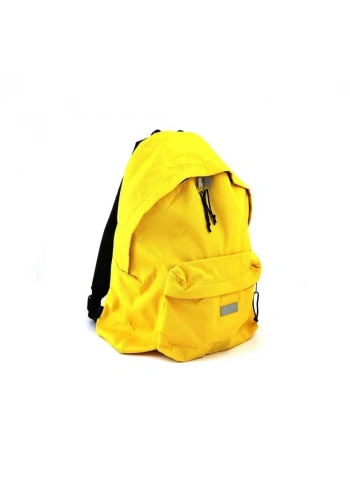 Faber Castell 5177190124 Basic Sırt Çantası Düz Renk Sarı