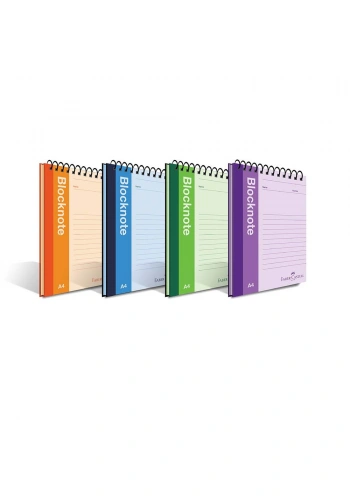 Faber Castell A4 Bloknot 80 yp. Canlı Renkler Düz 5075000410