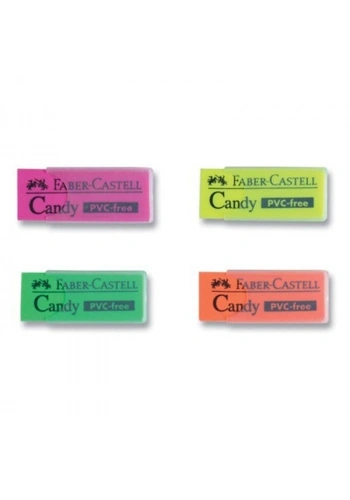 FABER-CASTELL CANDY PASTEL PLASTİK KILIFLI SİLGİ (784002)