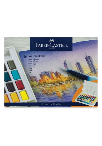 Faber Castell Creative Studio Tablet Sulu Boya 36 Renk 169736