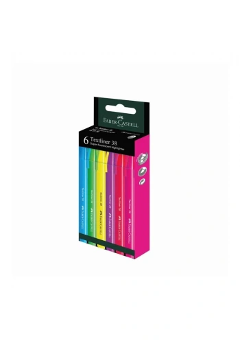 Faber Castell Fosforlu Kalem 38 Neon 6x 2022