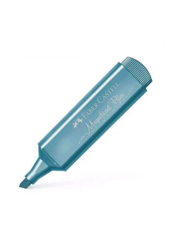 Faber Castell Fosforlu Kalem Metalik Renk Mavi 154647