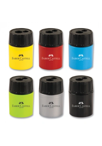 Faber Castell Geniş Hazneli Çiftli Kalemtıraş 438000