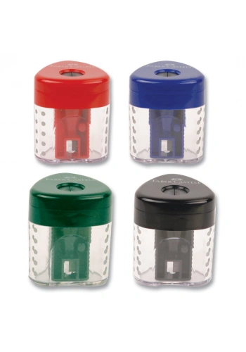 Faber Castell Grip Auto Kalemtraş Klasik Renkler 183401