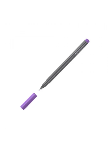 Faber Castell Grip Finepen Keçeli Kalem 0.4 mm Açık Mor