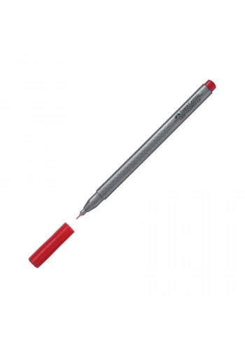 Faber Castell Grip Finepen Keçeli Kalem 0.4 mm Lal Kırmızı