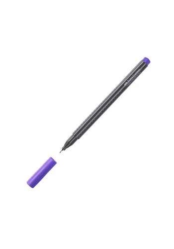 Faber Castell Grip Finepen Keçeli Kalem 0.4 mm Mor