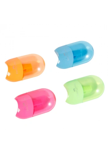 Faber Castell Kalemtıraş Mini Apple Neon Renk 183502