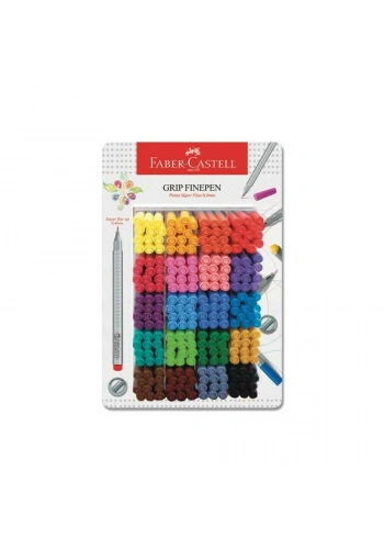 Faber-Castell Keçeli Kalem Finepen Grip 300lü Set