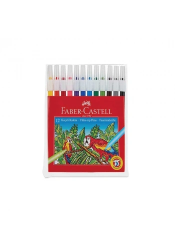 Faber Castell Keçeli Kalem Yıkanabilir 12 Renk 5067155130