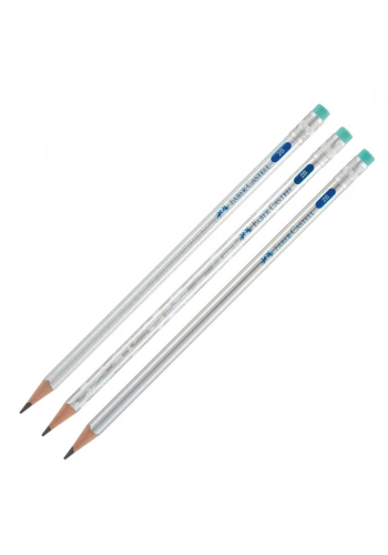 Faber Castell Kurşun Kalem Holographic Serisi 2B Silgili 5244000020