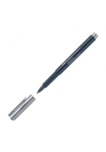 Faber Castell Metalik Markör Gümüş 160751