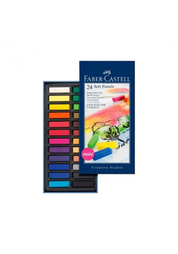 Faber-Castell Pastel Boya Creative Studio Mini Toz 24 Renk
