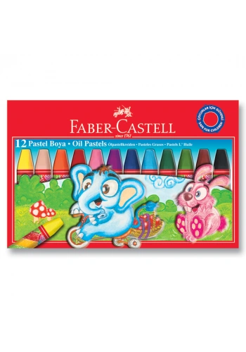 Faber Castell Pastel Boya Karton Kutu 12 Renk 125312