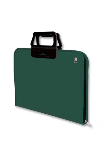 Faber Castell Proje Çantası 38x55 cm Koyu Yeşil