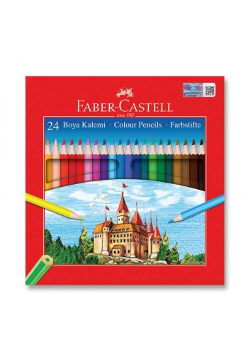 Faber Castell Redline Kuru Boya Karton Kutu 24li