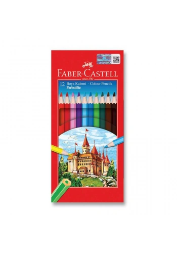 Faber Castell Redline Kuru Boya Tam Boy 12li