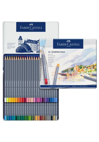 FABER GOLDFABER 48 RENK AQUARELL BOYA KALEM 114648