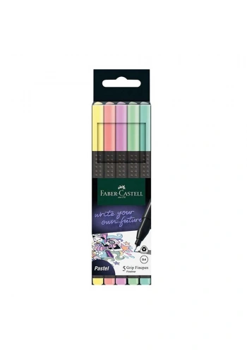 Faber Grip Finepen Pastel Renk 5’Li 2022