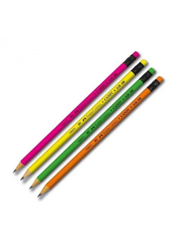 Faber Kurşun Kalem Candy Silgili 112802