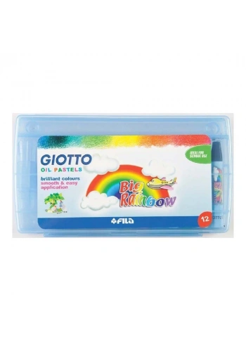 Giotto 12 Renk Yağlı Pastel Boya