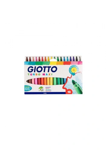 Giotto Turbo Maxi Askılı 18’Li Keçeli Kalem