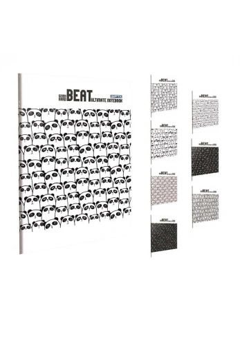 Gıpta Beat A4 Dikişli Karton Kapak Defter 40yp Kareli 4603