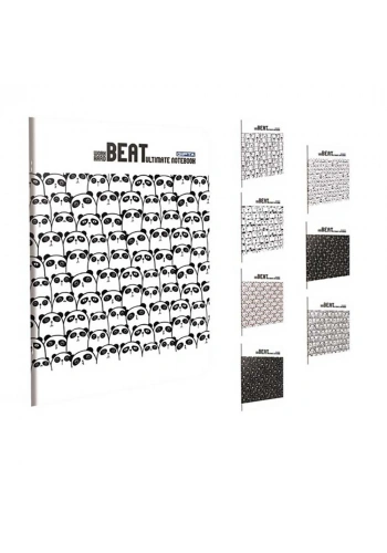 Gıpta Beat A4 Dikişli Karton Kapak Defter 80yp Kareli 4605