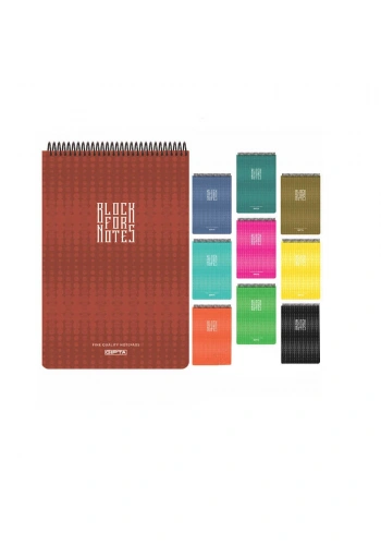 Gıpta Block For Notes Spiralli Polipropilen Kapaklı A4 Çizgili