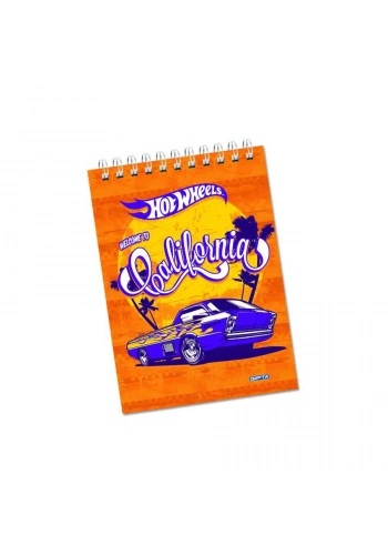 Gıpta Bloknot Mini Hot Wheels Spr Karton Kapak A7 40 Yaprak