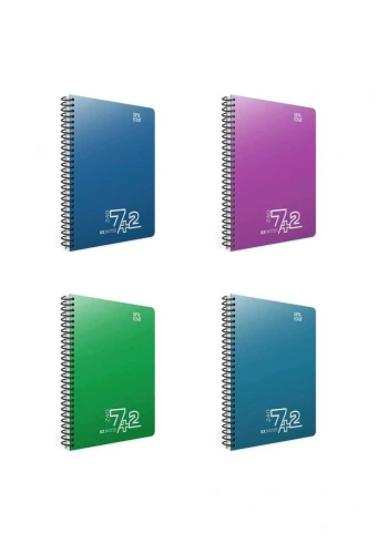 Gıpta Defter Bx Notes Spiralli Seperatörlü Plastik Kapak 7+2 A4 240 Yaprak