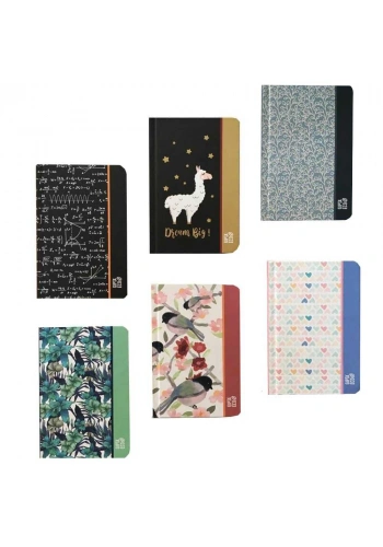 Gıpta Defter Positive İplik Dikişli Spiralli Kpk 14x20 96 Yaprak Kareli